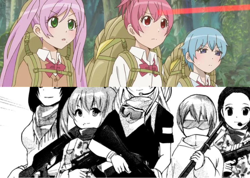 Sabagebu! Anime vs. Manga