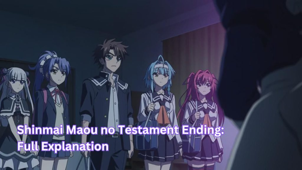 Shinmai Maou no Testament Ending