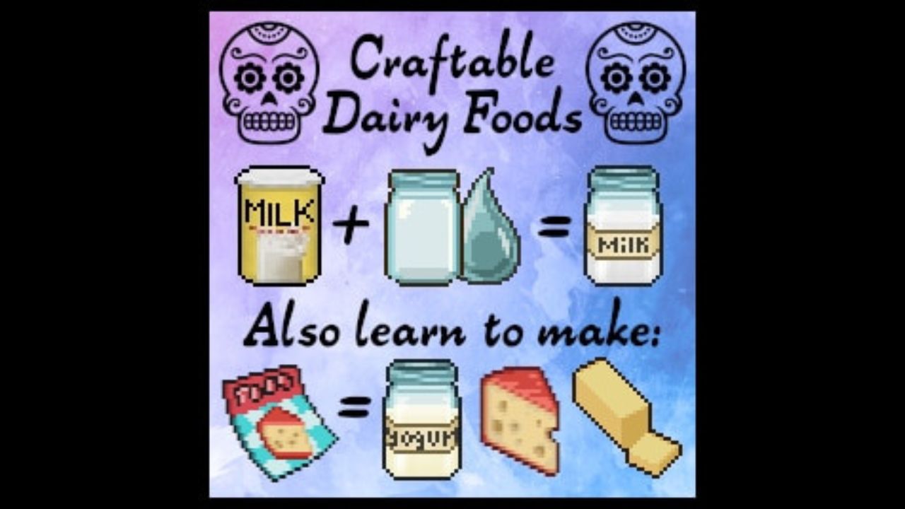 Craftable Dairy Foods